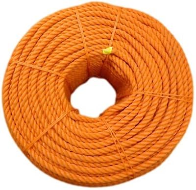 Orange peer rope, floating rope, boats, yachts, 10 mm x 100 m.. With DIAYTAR Nigeria, your wishlist becomes reality, fast.