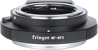 Fringing NF -GFX FUJIFILM Automatic Automatic FUT ADTICKS Automatic Integrated Automatic Opening - Compatible with NIKON D, G, E to the medium format camera with Fuji G GFX100 100S 100R VER... DIAYTAR NIGERIA transforms dreams into deliveries with our affordable prices and reliable shipping.