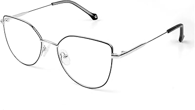 Blue anti-light glasses for women and men cat eyes.. DIAYTAR NIGERIA: Your partner in affordable online retail with reliable delivery across the nation.
