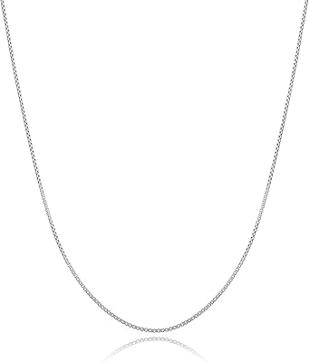Circular chain necklace filled with white gold 14 carats for women and men.. Shop across categories at DIAYTAR NIGERIA with the confidence of affordable prices and delivery within 8 days.