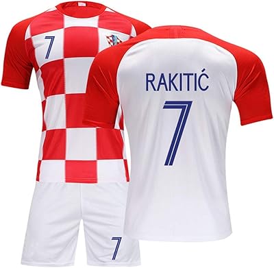 National Football T-shirt of Croatia #7 Ivan Rakiti_jpu-Pwrstion-Building for men, fast drying, Short sleeves, Extensible and breathable training combination for children, L175 ~ 180cm.. Discover why thousands choose DIAYTAR NIGERIA for affordable products delivered in less than a week.
