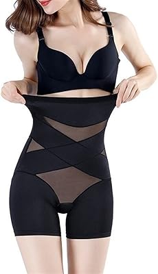 High -waisted crossed compression pants for stomach control.. DIAYTAR NIGERIA: Your affordable gateway to thousands of products shipped nationwide within the week.