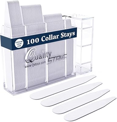 100 plastic necklaces for men's clothing shirts - plastic dressed collar inserts - Plastic collar stays for men.. Your trusted shopping companion, DIAYTAR NIGERIA delivers affordable solutions in just 5-8 days.