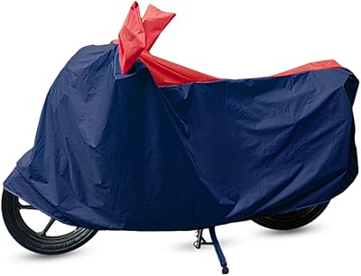 Motexto two -wheel cover for Honda Dio - Bleu -Rouge.. DIAYTAR NIGERIA: Bridging the gap between consumers and quality products with affordable nationwide shipping.