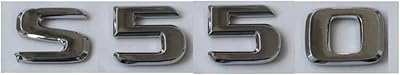 Rear chest insignia sticker in chromed ABS flat brand N for Mercedes Benz Class S S550 2017-2021 (S550).. Shop across categories with ease at DIAYTAR NIGERIA, delivering affordability within the week.