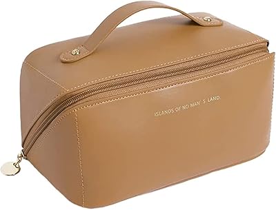 Large capacity travel cosmetic kit, portable cosmetic storage kit, women's make -up kits, women's travel toilet bag, brown.. Join the movement — fast, affordable shopping only at DIAYTAR Nigeria.