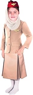 Girls' air hostess costume.. DIAYTAR NIGERIA: Bridging the gap between consumers and quality products with affordable nationwide shipping.