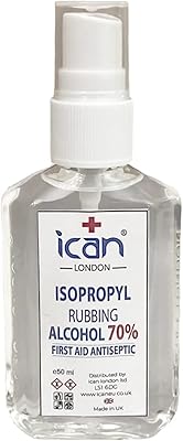 Icahn London Isopropyl alcohol 70 % disinfectant and first aid disinfectant 50 ml *Travel format *.. DIAYTAR NIGERIA: The marketplace that brings affordable products to every Nigerian home in under 8 days.