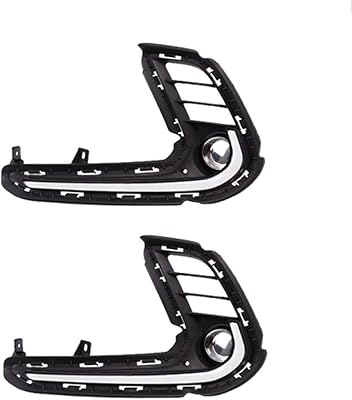 Suremart Feux Diurnons Super Lumineux DRL Pour Hyundai Elantra 2017-2018 Fig light lights lateral lights with transparent lens model a.. DIAYTAR NIGERIA: Where every shopping need is met with affordable prices and timely delivery.