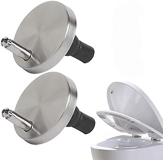 Starthi toilet seat hinges, upper fixings, universal replacement rubber nuts, bolts for borgne holes installations, 1 pair of universal expansion screws with quick release.. DIAYTAR NIGERIA delivers affordability and convenience to your doorstep within 8 days of purchase.
