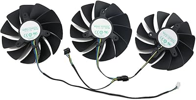 NNL GA92S2U cooling fan 4 pins GPU RTX3080 RTX3090 For Zotac GeForce RTX 3070 TI 3080 3090 Trinity Oc graphics card fans (3 rooms).. Get more, save more — only on DIAYTAR Nigeria.