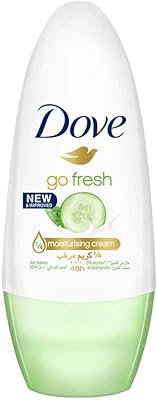 Roll-on Dove deodorant with cucumber and green tea extract, 50 ml.. Experience the convenience of boundless shopping with DIAYTAR NIGERIA's affordable platform and quick shipping.