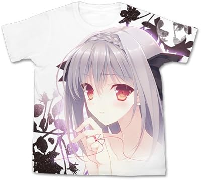 Tsuki ni yorisou otome no sahou: luna sakurakoji - t -shirt graphique intégral (Blanc) (l).. Shopping made simple with DIAYTAR NIGERIA's vast selection and budget-friendly nationwide delivery.