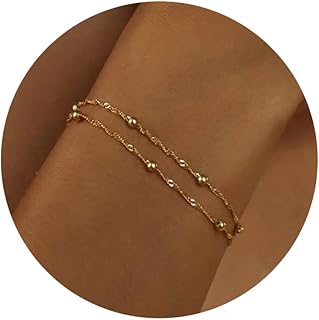 Elegant gold bracelets for women, 14 -carat gold plated multilayer bracelet, simple and shiny adjustable twisted chain bracelets, set of diamond bracelets, gold jewelry for women.. Shop millions of products across categories on DIAYTAR Nigeria — delivered right to your door.