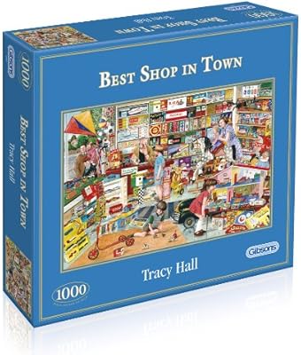 Puzzle gibsons best shop in town (1000 pièces).. DIAYTAR NIGERIA delivers more than products - we deliver affordable solutions within the week.