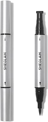 Shiglam-Double Wing IT Double Eye-Linding pencil wing it-winged eyeliner pad, stencil makeup tool, anti-stain liquid eyeliner, wing patch pattern, wing lining-black.. Shop smarter with DIAYTAR Nigeria — affordable prices and a wide product range delivered in just 5 to 8 days.