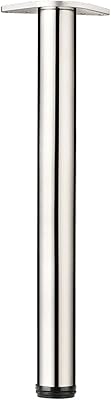 Adjustable stainless steel furniture feet, metal replacement feet, for domestic projects, dining table, office, kitchen cabinets, with screws (70 cm (27.6 "))).. Your complete shopping solution, DIAYTAR NIGERIA offers extensive choice with competitive prices and delivery.