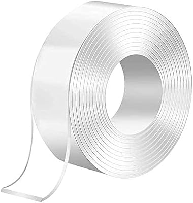 Double -sided acrylic ribbon transparent showway 3m, reusable washable waterproof ribbon.. Shop for everything you need at DIAYTAR NIGERIA, with budget-friendly prices and quick delivery.