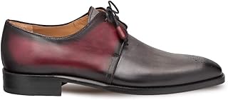 Men's shoes Mezlan Montes - Luxury Lace Lace Shoes For Men - Classic shoe with two holes with united round end with Bicolor Bicolor Bicolor Painted by hand - handcrafted in Spain.. DIAYTAR NIGERIA makes quality accessible to all with our affordable prices and quick delivery service.