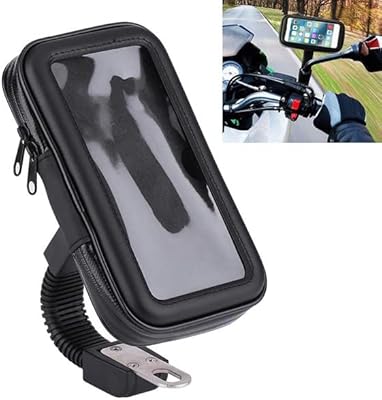 Motorcycle phone support (XL) 360 degree rotary waterproof support.. DIAYTAR NIGERIA: Where quality meets accessibility with affordable prices and prompt shipping.