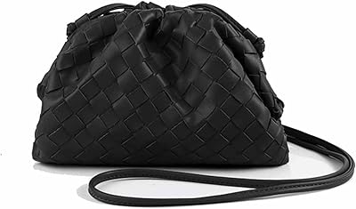 Handbag woven in clouds for women, PU leather strap bag, flexible shoulder bag.. Your favorite online marketplace — DIAYTAR Nigeria delivers quick and cheap.
