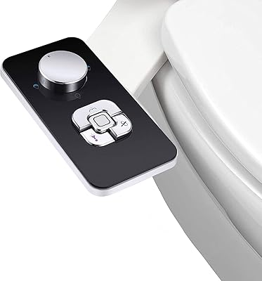 SHATTAF accessory - Fixing of non -electric cold water toilet seat with pressure control, double retractable self -cleaning for front and rear washing - black.. Whether it’s gadgets or groceries, DIAYTAR Nigeria delivers in less than 8 days.