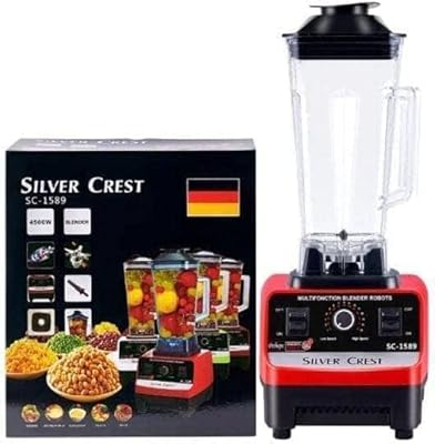 New Silvercrest 4500W mixer robust commercial quality with 2 SC-1589, multicolored pots.. Get unbeatable value on every order with DIAYTAR Nigeria.