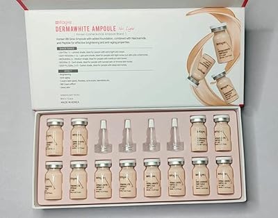 Fym bb glow derma white no. 1 crème légère [12 ampoules x 8 ml].. DIAYTAR NIGERIA revolutionizes online shopping with competitive prices and reliable 5-8 day delivery.