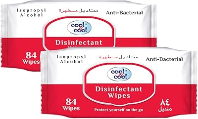 Fresh and disinfectant wipes - 84 wipes - Package of 2.. DIAYTAR NIGERIA stands as your affordable shopping ally with nationwide delivery in just 5-8 days.