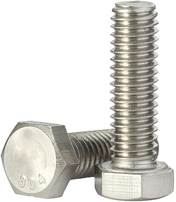 M5 x 16 mm hexagonal head screws, 304 18-8 stainless steel, united finish, fully threaded, 50 pieces.. Whether it’s gadgets or groceries, DIAYTAR Nigeria delivers in less than 8 days.