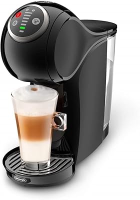 The Genio S Plus coffee machine works with Nescafé Dolce Gusto coffee capsules from Delonghi, to prepare Cappuccino Latte Expresso coffee, black color, EDG315.B.. DIAYTAR NIGERIA delivers happiness in 5-8 days with our affordable and diverse product range.