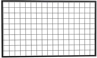 DWFF black wall mesh painting, multifunctional metal metal mesh display table for photo decoration, black, 60x60 cm.. DIAYTAR NIGERIA: Where shopping meets satisfaction with affordable prices and prompt delivery services.
