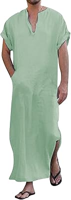 District Arab tunic for men, V -neck, short sleeves, side slit with pockets.. Discover a new way to shop with DIAYTAR NIGERIA's comprehensive marketplace and quick delivery options.