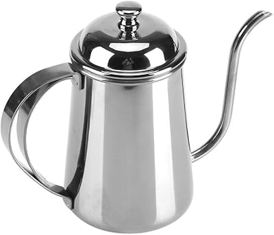 Josini pouring stainless steel kettle with tea kettle 650 ml swan swan shot drop -down tea tea kettle with swan neck for tea and coffee kitchen (silver) tools (silver).. Nigeria's favorite online shopping platform, DIAYTAR offers unbeatable prices and delivery within a week.