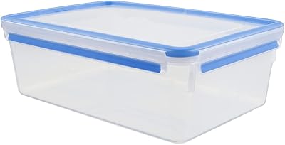 Plastic Fresh Fresh Lunch Box by Master Seal, Blue, 5.5 liters.. DIAYTAR NIGERIA: Where every Nigerian finds affordable products delivered within the week.