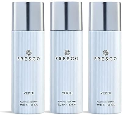 Scented spray Fresco Body Virtue 200 ml Pack of 3.. DIAYTAR NIGERIA delivers happiness in 5-8 days with our affordable and diverse product range.
