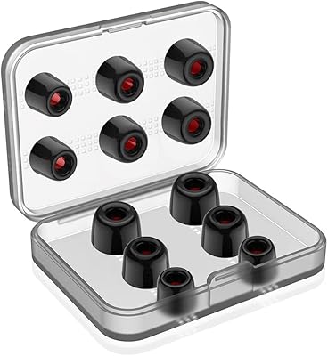 Noise insulation tips in memory foam 12 pieces for headphones and headphones for headphones S m L 3 sizes with box - black.. Experience the joy of discovery with DIAYTAR NIGERIA's vast catalog and nationwide affordable delivery.