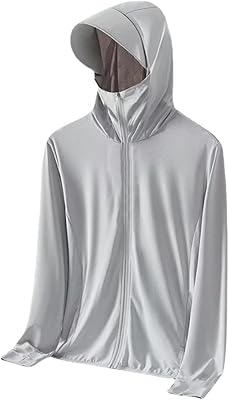 Light anti-UV outdoor sun protection jacket, Light hooded sun protection jacket.. DIAYTAR NIGERIA combines affordability with convenience, delivering your purchases within 5-8 days.