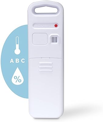 Precise wireless temperature and humidity sensor for interior and exterior use (06002m), white.. Nigeria's fastest-growing e-commerce site offers unbeatable prices and delivery within 8 days.