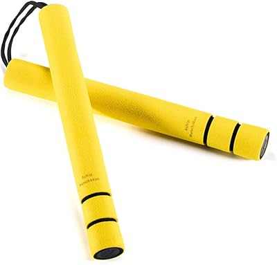 Asip Bruce Lee Foam training sticks for martial arts for beginners 12 "Long beginners, kung fu karate cushions, yellow rope.. Get more for less on DIAYTAR Nigeria — Nigeria’s favorite e-commerce platform.