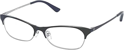 Women's sunglasses Tory Burch Ty1065 Silver/Navy blue 50, metallic navy/shiny silver, 50/15/140.. DIAYTAR NIGERIA: Where every Nigerian finds affordable products delivered within the week.