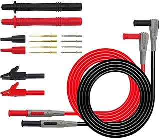 Test wire kit for electronic digital multimeter, replaceable crocodile pliers, multifunction probe tip kit, test wire.. Order now, relax later — DIAYTAR Nigeria ships in 5 to 8 days.