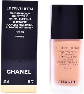 Chanel le teint ultra wear flawless foundation spf 15 - #60 beige, 30 ml.. DIAYTAR NIGERIA makes quality accessible to all with our affordable prices and quick delivery service.