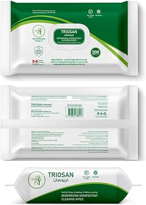 Triosan damp damp wipes | 200 cleaning and sterilizing wipes.. Experience the future of online shopping with DIAYTAR NIGERIA's extensive product range and competitive pricing.