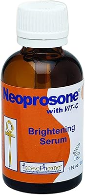 Neuprosun face serum with vitamin C, 30 ml | For dark circles, wrinkles and brown spots, treatment of hyperpigmentation | with alpha-lowering and castor oil.. Your everyday shopping companion, DIAYTAR NIGERIA offers unbeatable value with nationwide delivery.