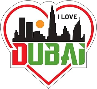 I love dubai sticker (set of 3) for car, side mirrors, laptop, window, bumper and car wall.. Shop with confidence at Nigeria's leading affordable e-commerce platform with reliable delivery services.