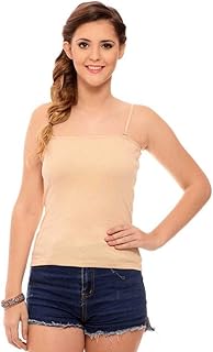Catisole padded cotton and elastane with fine straps for women with integrated bra, removable pads, free waist.. Shop from thousands of products at DIAYTAR NIGERIA and enjoy budget-friendly nationwide delivery.