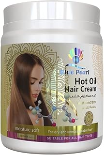 Hot oil treatment cream blue pearl with keratin extracts | Hair mask to repair damaged hair and treat hair loss | 1000 ml.. Explore fashion, tech, home goods, and more on DIAYTAR Nigeria — always affordable, always fast.
