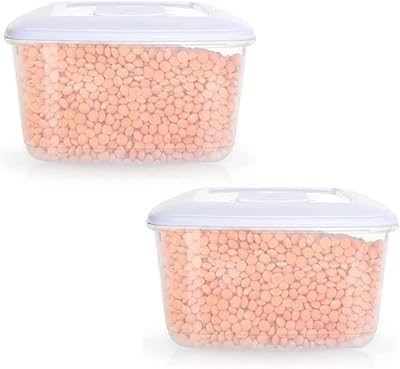St Ellen Large containers of storage of dry food of 10 liters hermetic and reusable.. Discover why thousands choose DIAYTAR NIGERIA for affordable products delivered in less than a week.