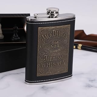 Portable stainless steel leather bottle for hiking, campsite, climbing, picnic.. Your new favorite way to shop online — DIAYTAR Nigeria.